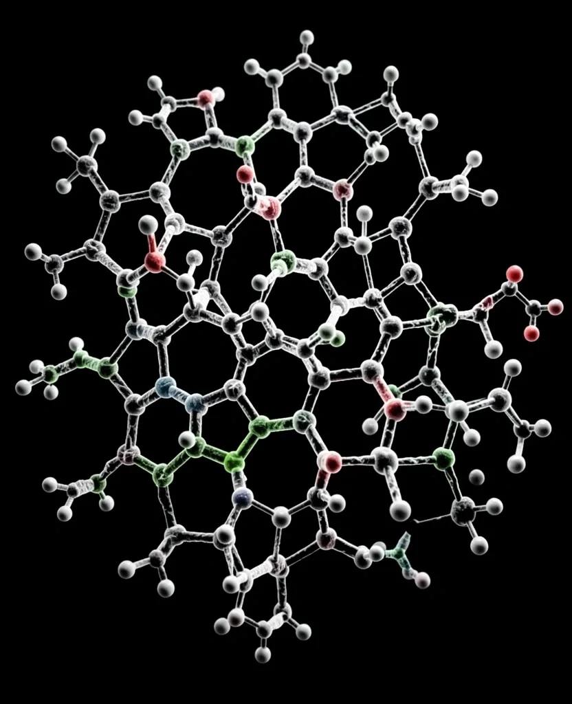 Estructura molecular microscópica